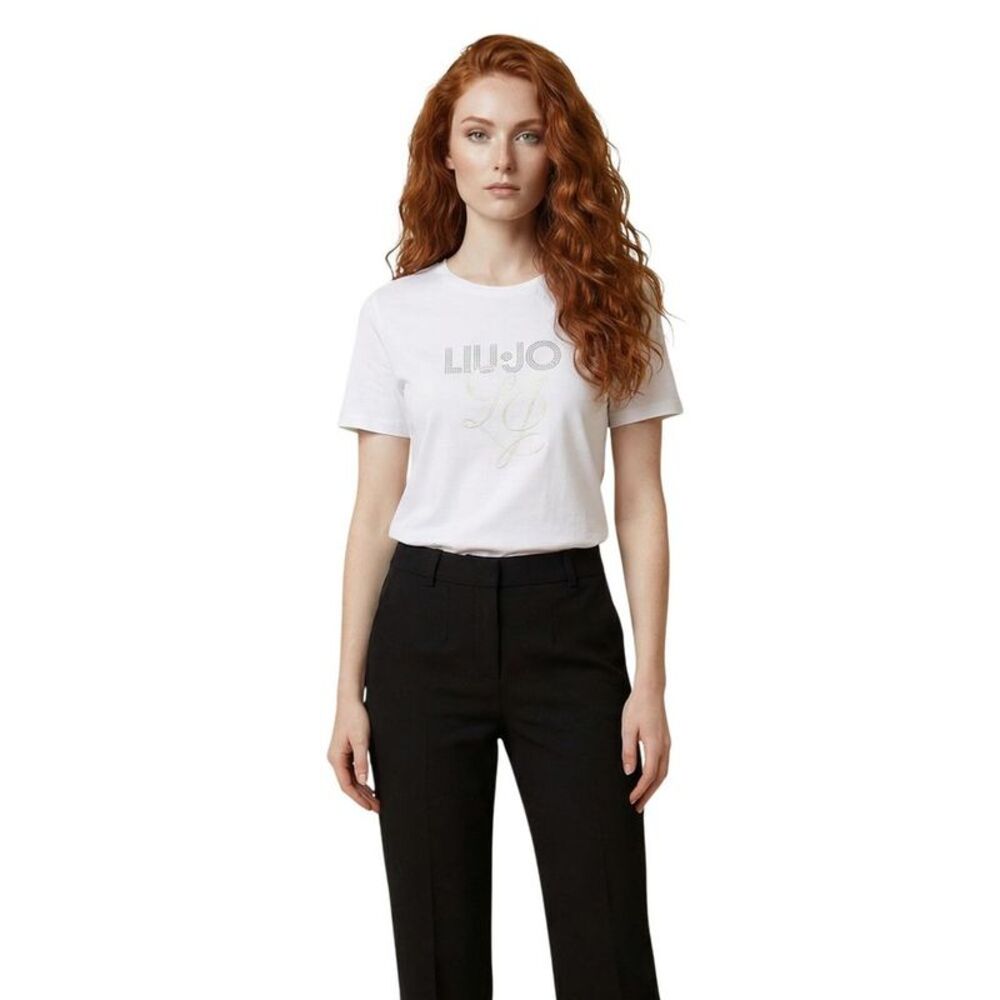 Liu Jo Beige Cotton Women's T-Shirt